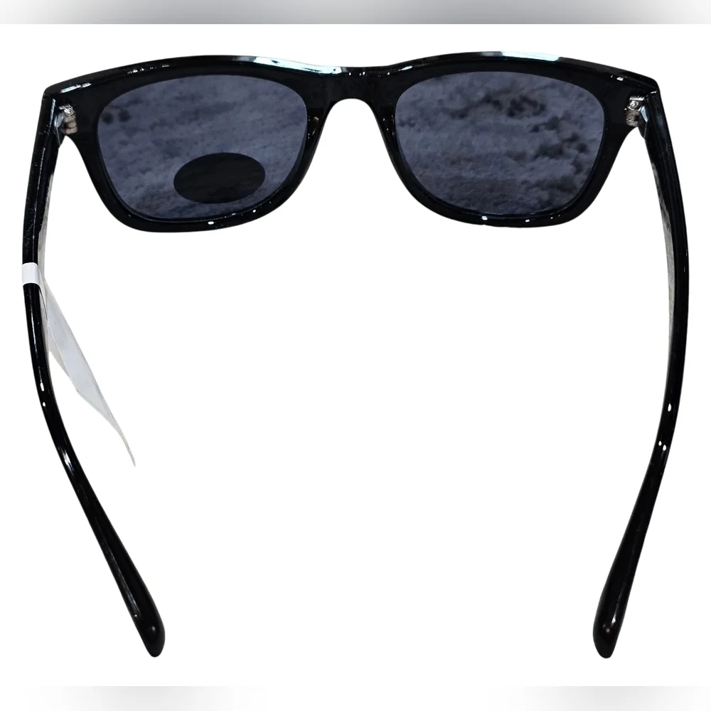 Fossil Women's Black Gloss Wayfarer Sunglasses. New!